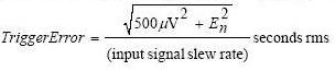 How to calculate the frequency measurement accuracy of the GTX22x0 series of Time Interval Counter PXI Cards How to calculate the frequency measurement accuracy of the GTX22x0 series of Time Interval Counter PXI Cards